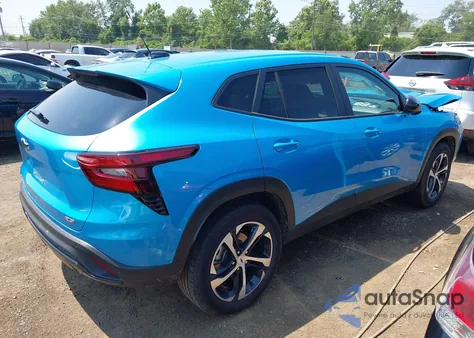 2025 Chevrolet Trax 1Rs from USA, damaged, VIN KL77LGEP4SC135923